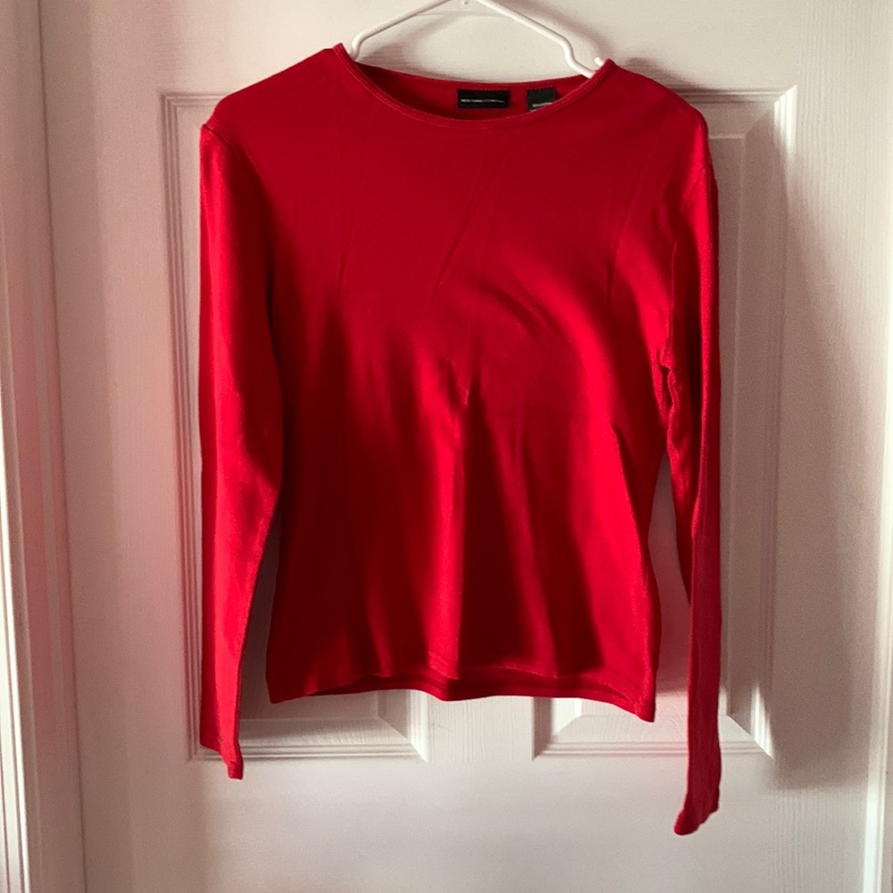 Red crew neck from New York & Company